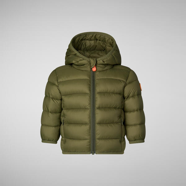 Unisex Çocuk Şişme Mont Haki - Wally