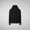 Çocuk Fermuarlı Sweatshirt Siyah - Cassius