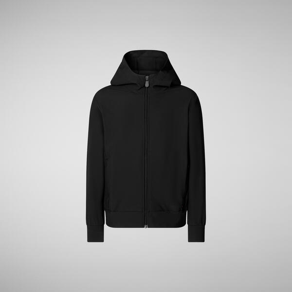 Çocuk Fermuarlı Sweatshirt Siyah - Cassius