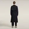 Kadın Trençkot Siyah-Gala
