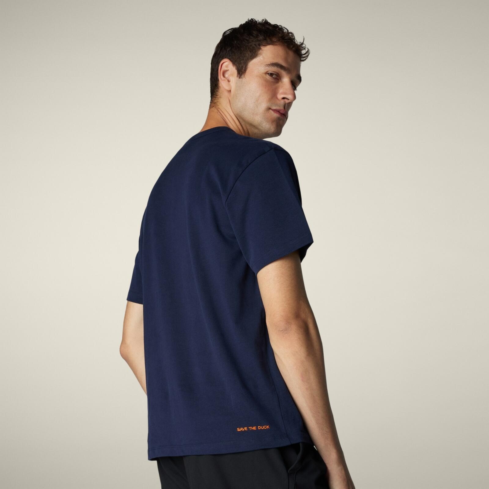 Erkek T-shirt Lacivert - Bram