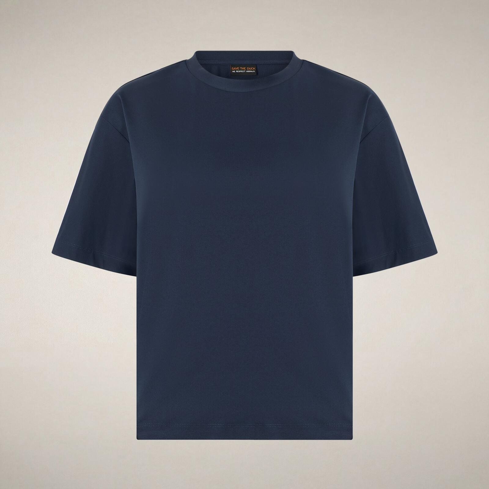 Kadın T-Shirt Lacivert-Lina