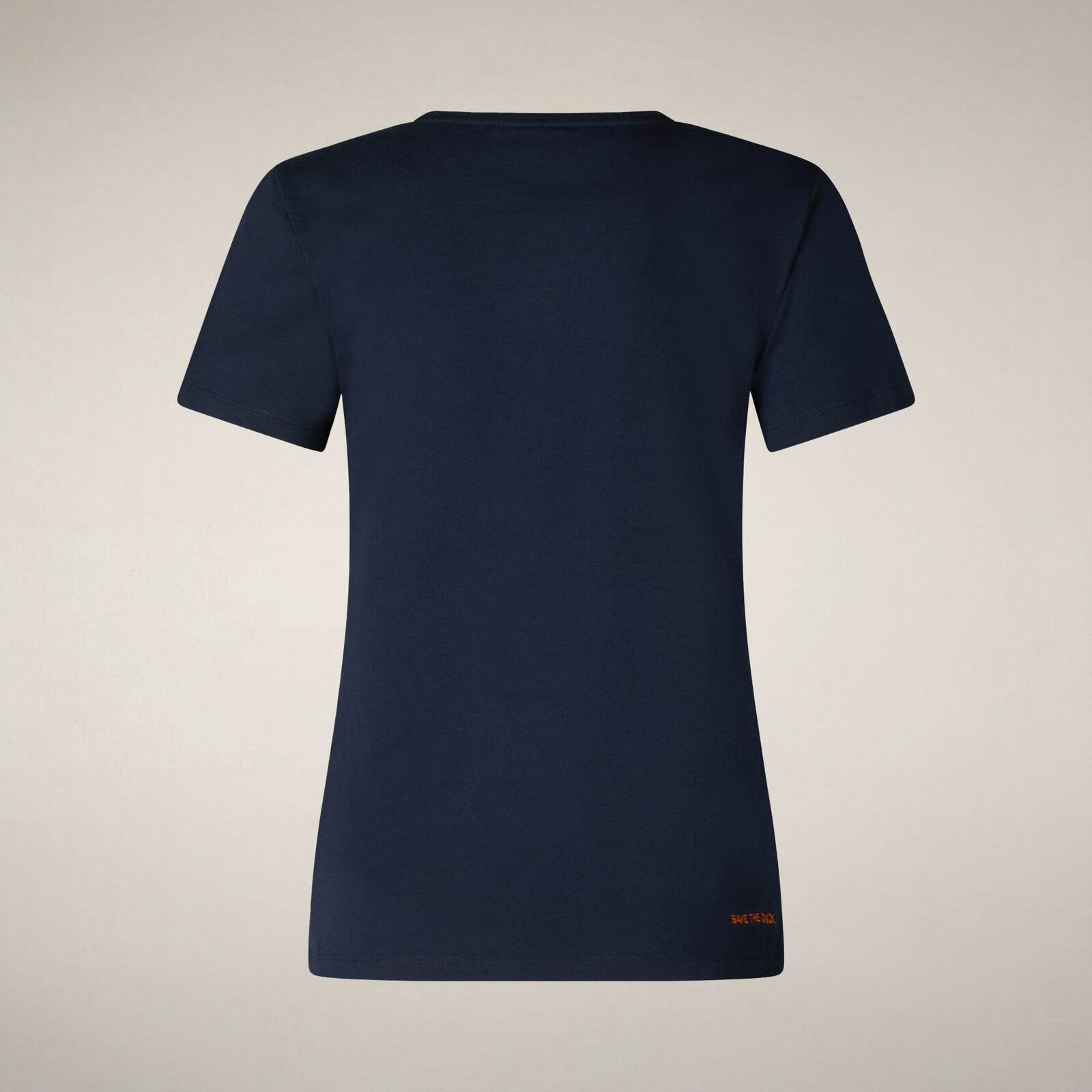 Kadın T-shirt Lacivert - Annabeth