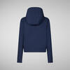 Kadın Kapüşonlu Sweatshirt Lacivert - Pear