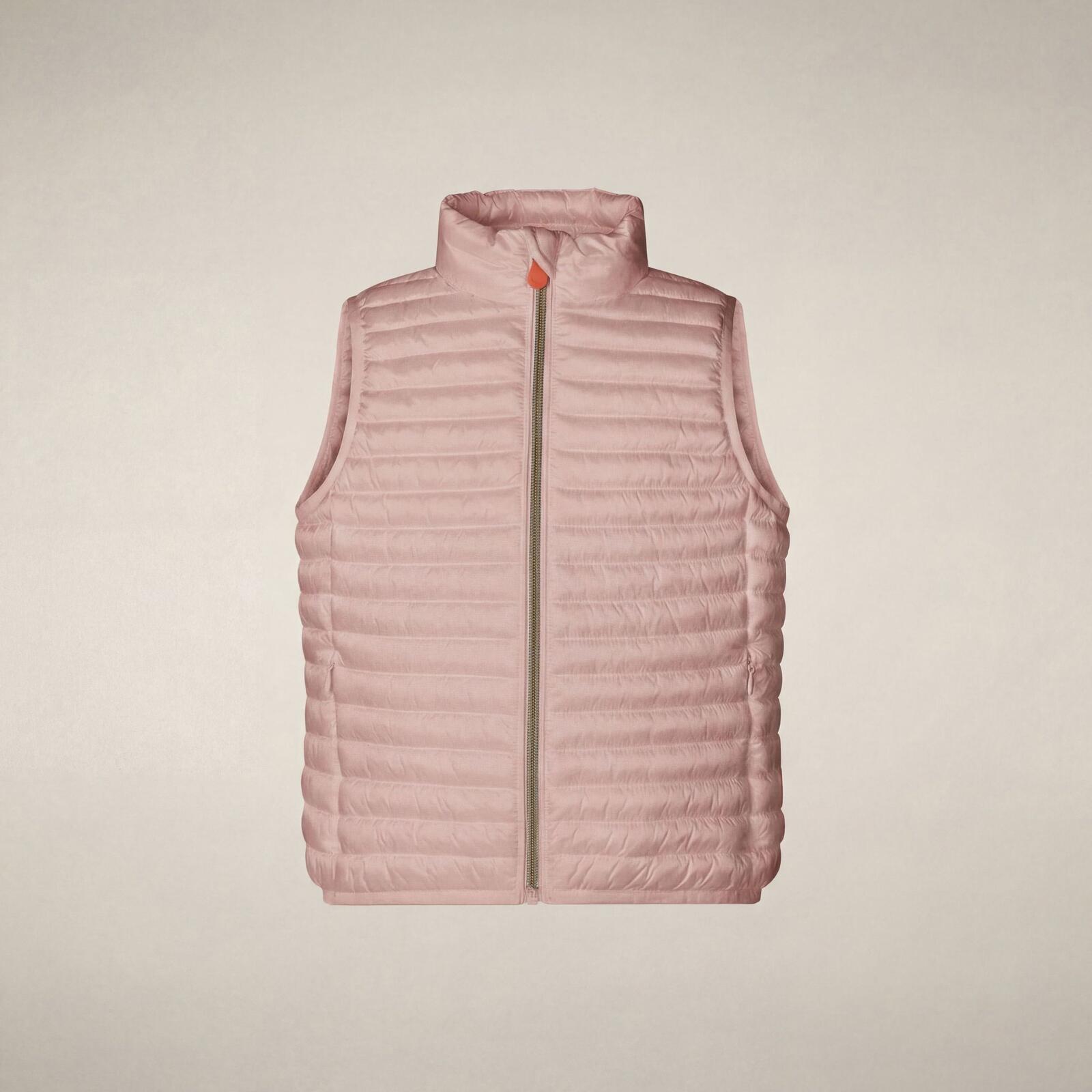 Çocuk Yelek Açık Pembe-Ava