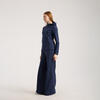 Kadın Wide Leg Pantolon Lacivert - Ilma