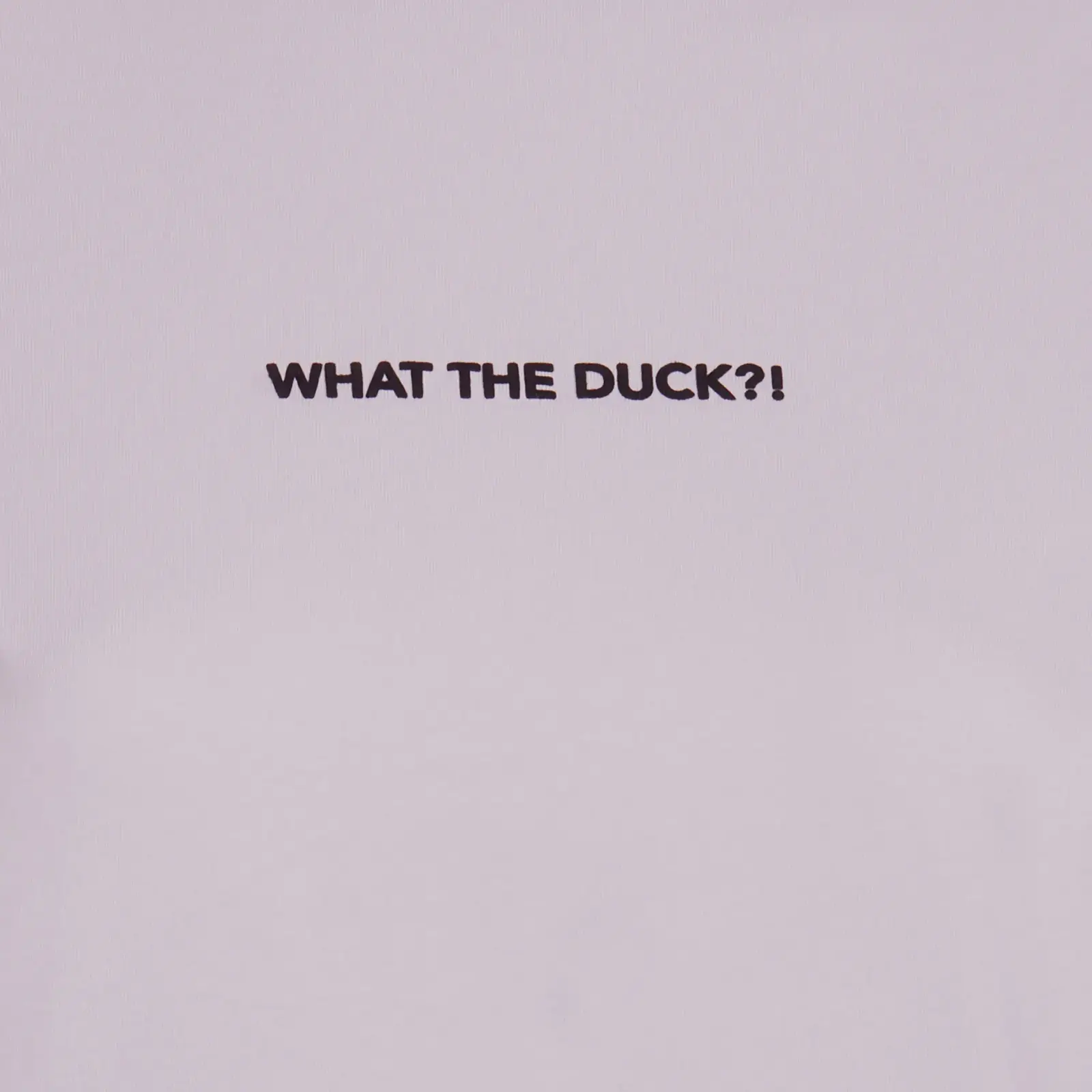 Kadın T-shirt Opal Lila -WHAT THE DUCK