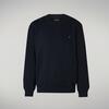 Erkek Sweatshirt Lacivert - Silas