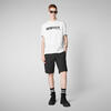 Erkek T-shirt Beyaz - Petar