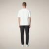Erkek T-shirt Beyaz - Adelmar