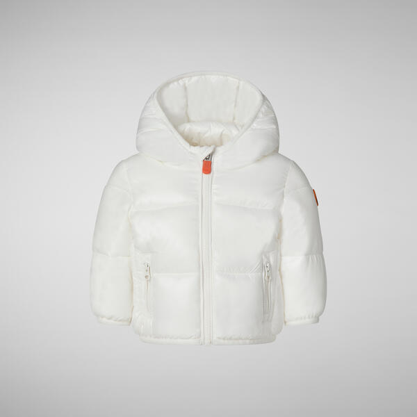 Unisex Çocuk Şişme Mont Beyaz - Jody