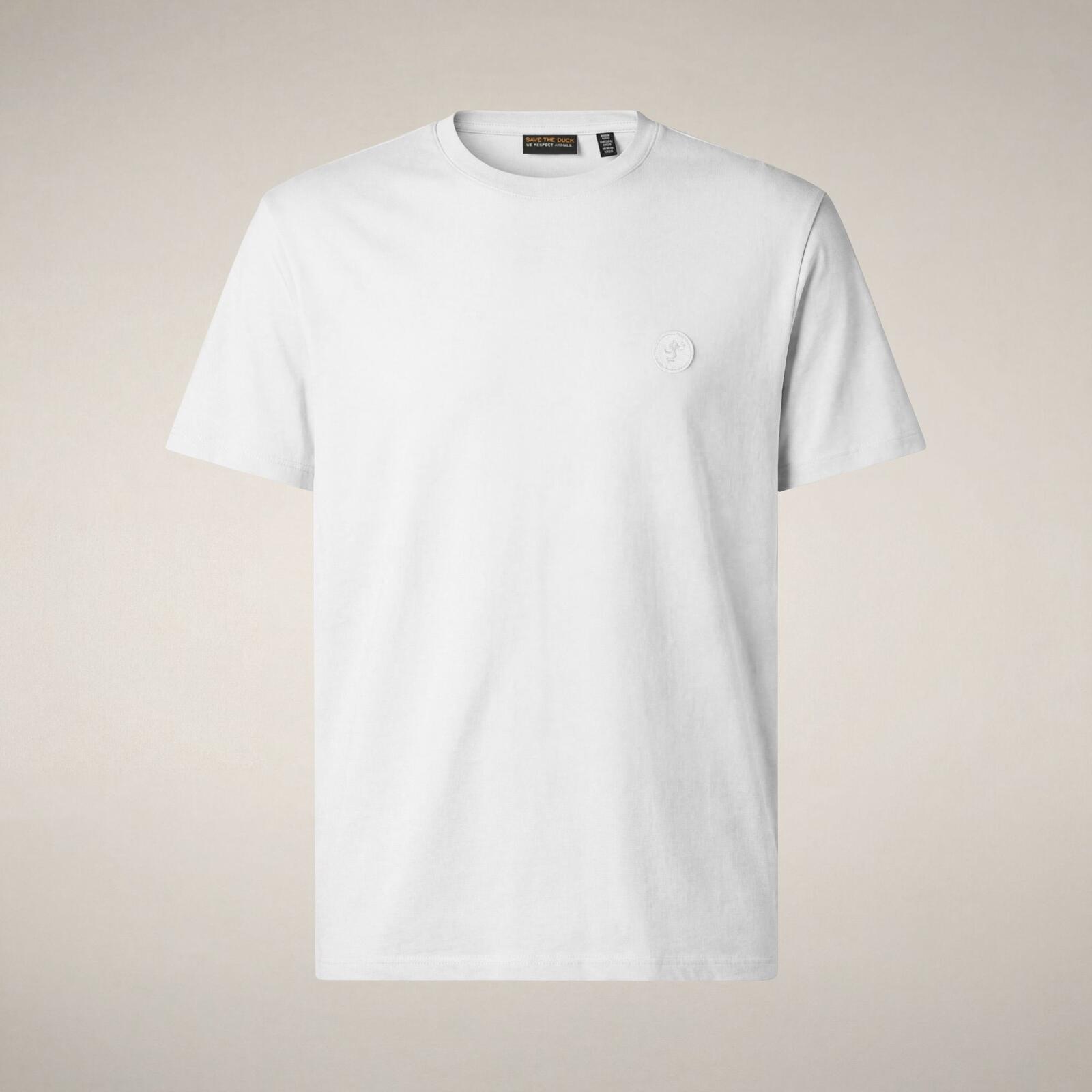 Erkek T-Shirt Beyaz-Adelmar