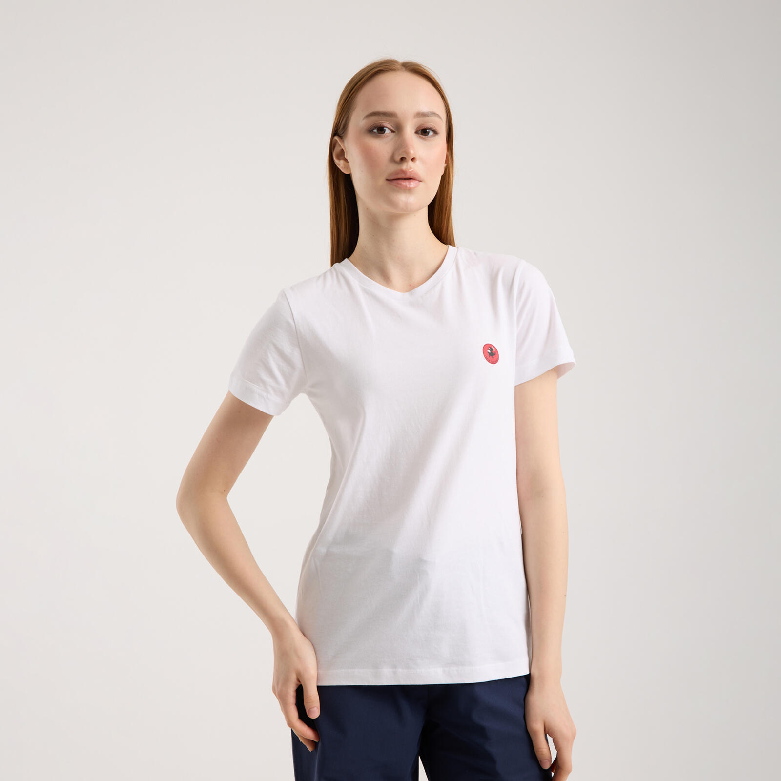 Kadın T-shirt Beyaz - Helsa