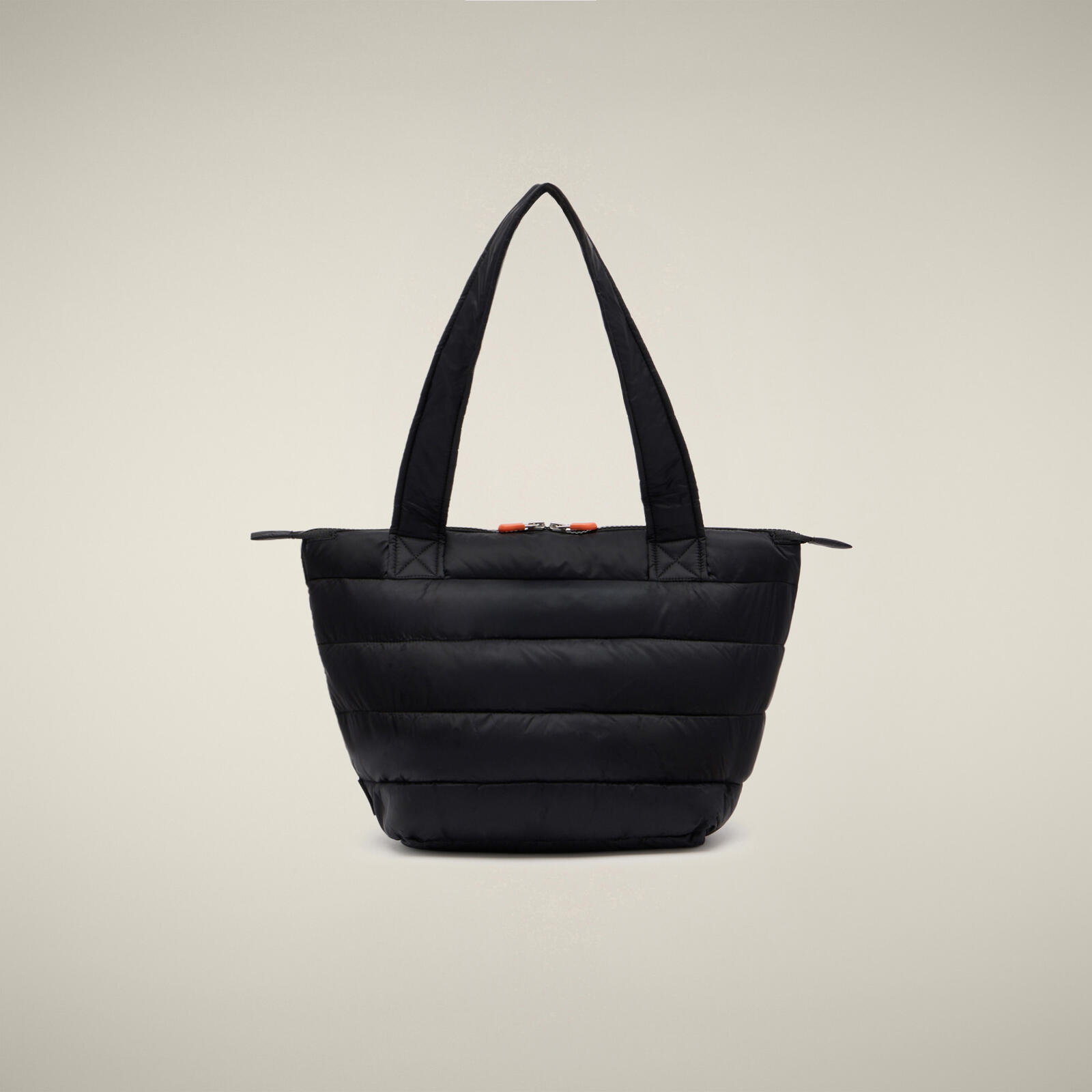 Unisex Küçük Boy Shopper Çanta Siyah - Cary