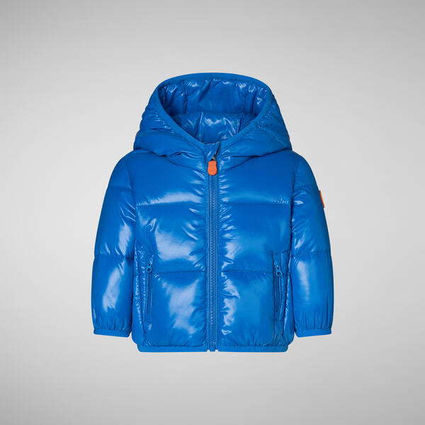 Unisex Çocuk Şişme Mont Mavi - Jody