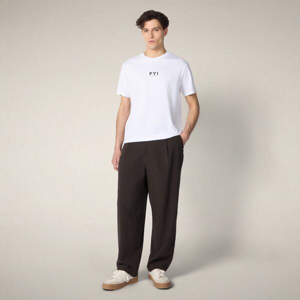 Erkek T-Shirt Beyaz-Cain