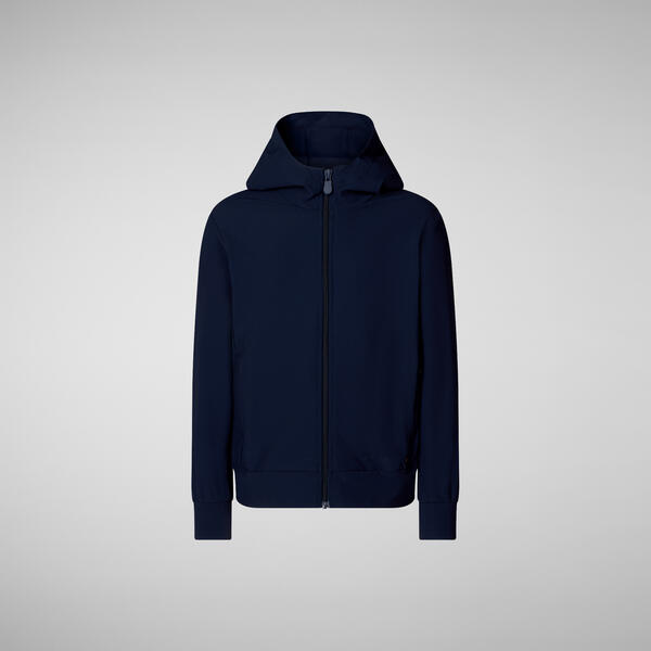 Çocuk Fermuarlı Sweatshirt Lacivert - Cassius