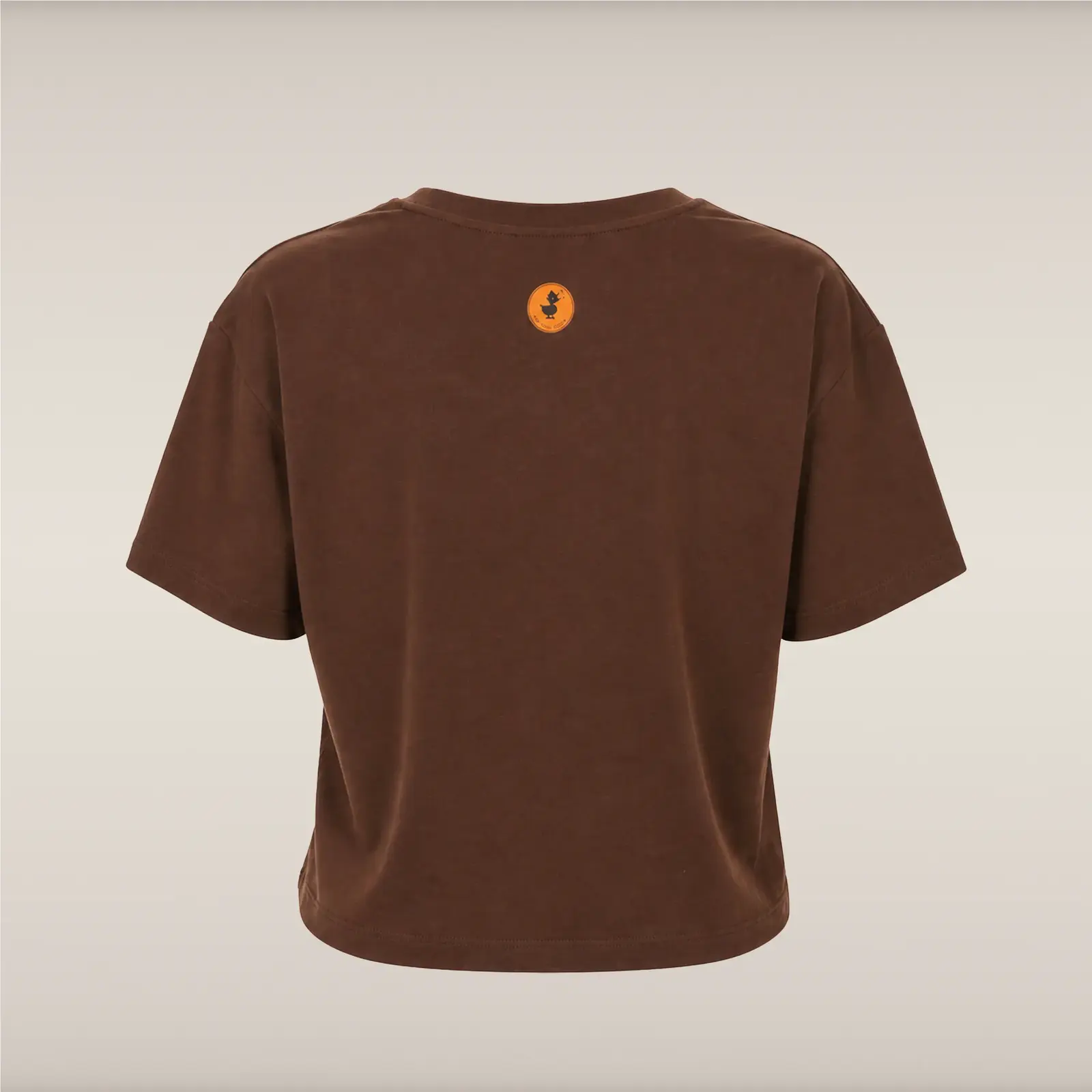 Kadın T-shirt Moka Kahverengi -SO DUCKING COOL