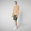 Erkek Sweatshirt Bej - Silas