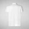 Erkek Polo Yaka T-shirt Beyaz - Jacob