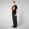 Erkek T-shirt Siyah - Sabik