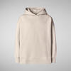 Unisex Kapüşonlu Sweatshirt Bej - Itea