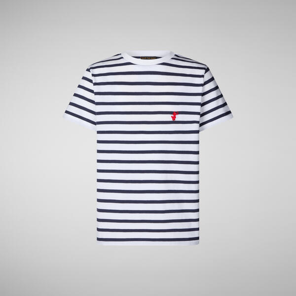 Çocuk Çizgili T-shirt Lacivert - Fox