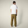Erkek T-shirt Beyaz - Bram