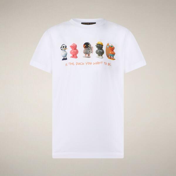 Çocuk T-Shirt Beyaz-Fifi
