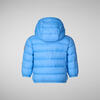 Unisex Çocuk Şişme Mont Mavi - Wally