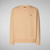 Erkek Sweatshirt Bej - Silas
