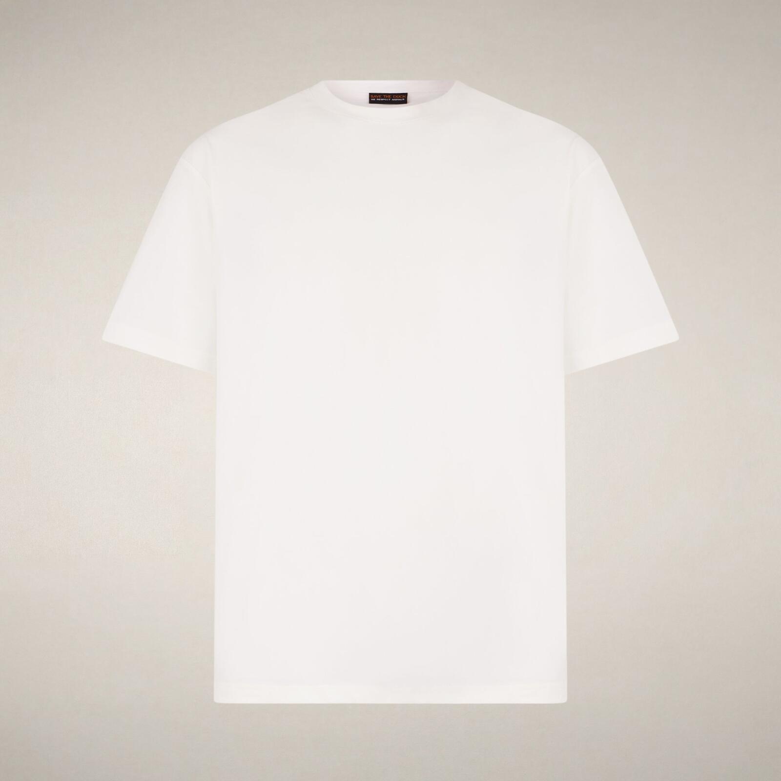 Erkek T-Shirt Kırık Beyaz-Gabe