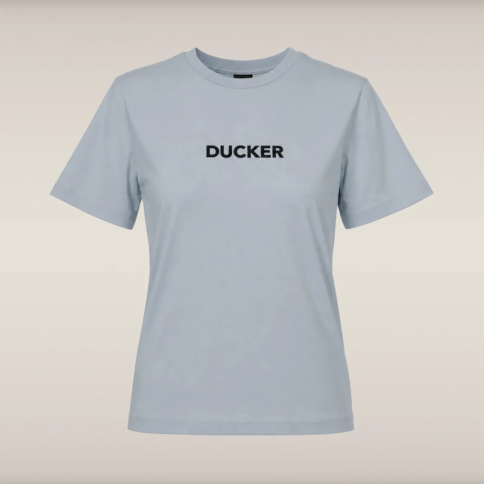 Kadın T-shirt Buz Çiçeği Mavisi -DUCKER