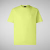 Erkek T-shirt Fosforlu Yeşil - Bram