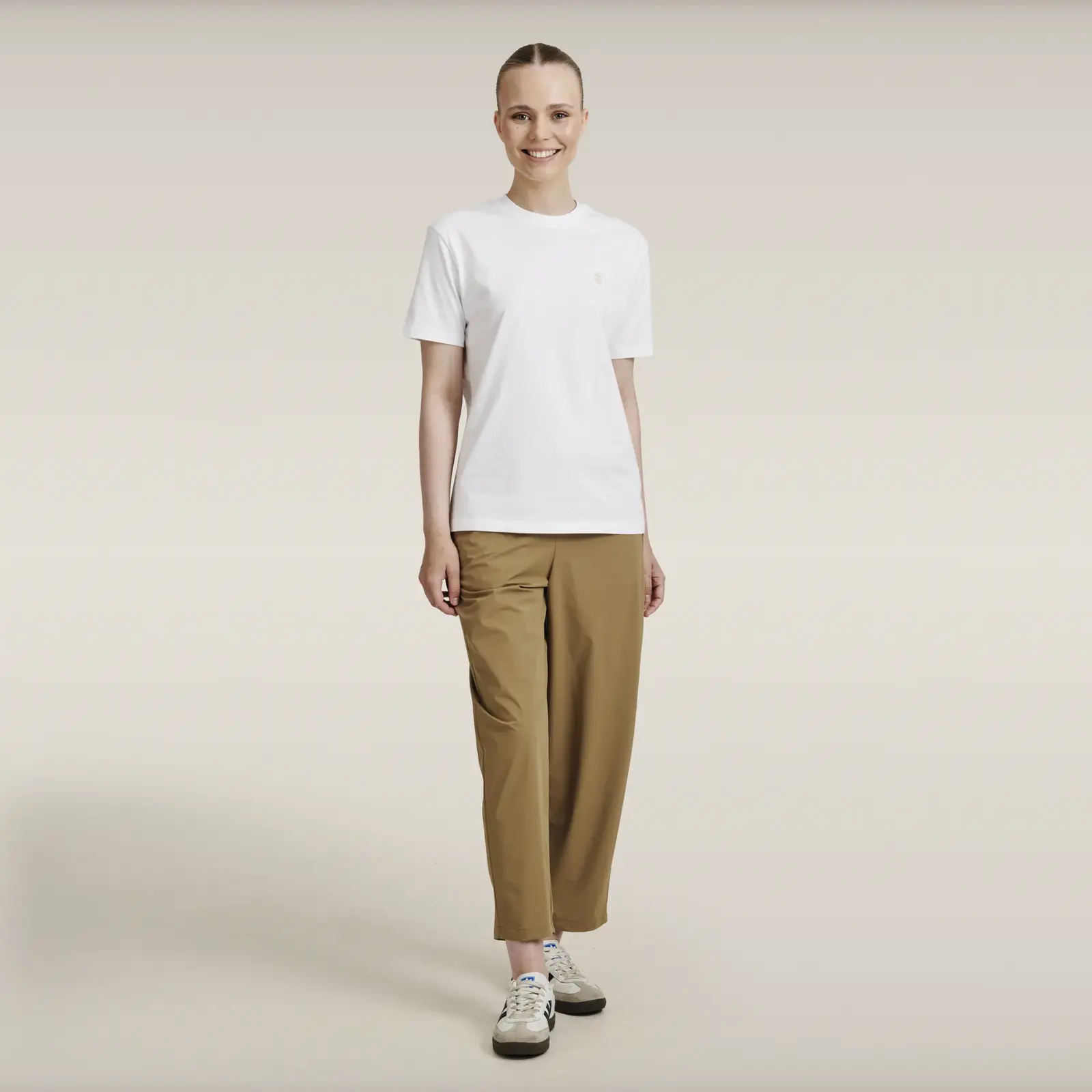 Kadın Beyaz Basic T-shirt