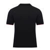 Erkek Siyah Polo Yaka Pike T-shirt