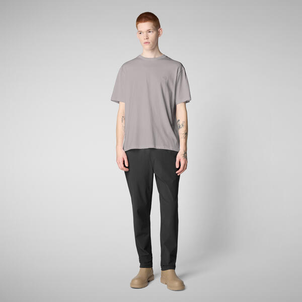 Erkek T-shirt Gri - Adelmar
