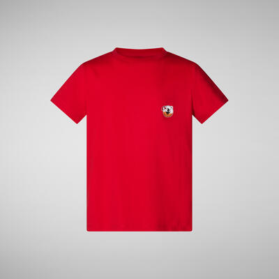 Çocuk T-shirt Kırmızı - Ashwine