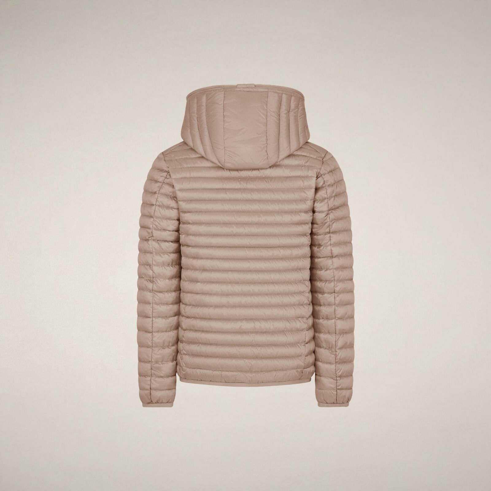 Kız Çocuk Kapüşonlu Mont Bej - Rosy