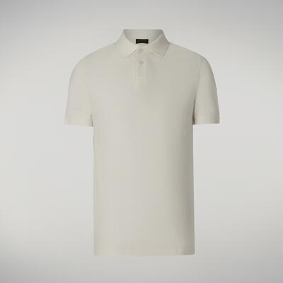 Erkek Polo Yaka T-shirt Beyaz - Orio