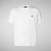 Erkek T-shirt Beyaz - Caius