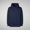Unisex Kapüşonlu Sweatshirt Lacivert - Itea