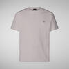 Erkek T-shirt Gri - Adelmar
