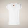 Kadın T-shirt Beyaz - Fiora