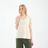 Kadın Kum Beji Basic T-shirt