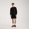 Erkek Siyah Bisiklet Yaka Sweatshirt