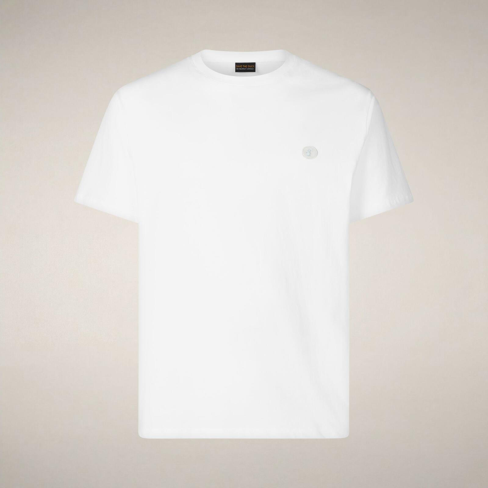 Erkek T-shirt Beyaz - Adelmar