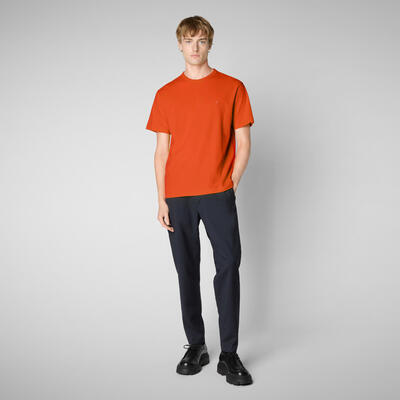 Erkek T-shirt Turuncu - Bram