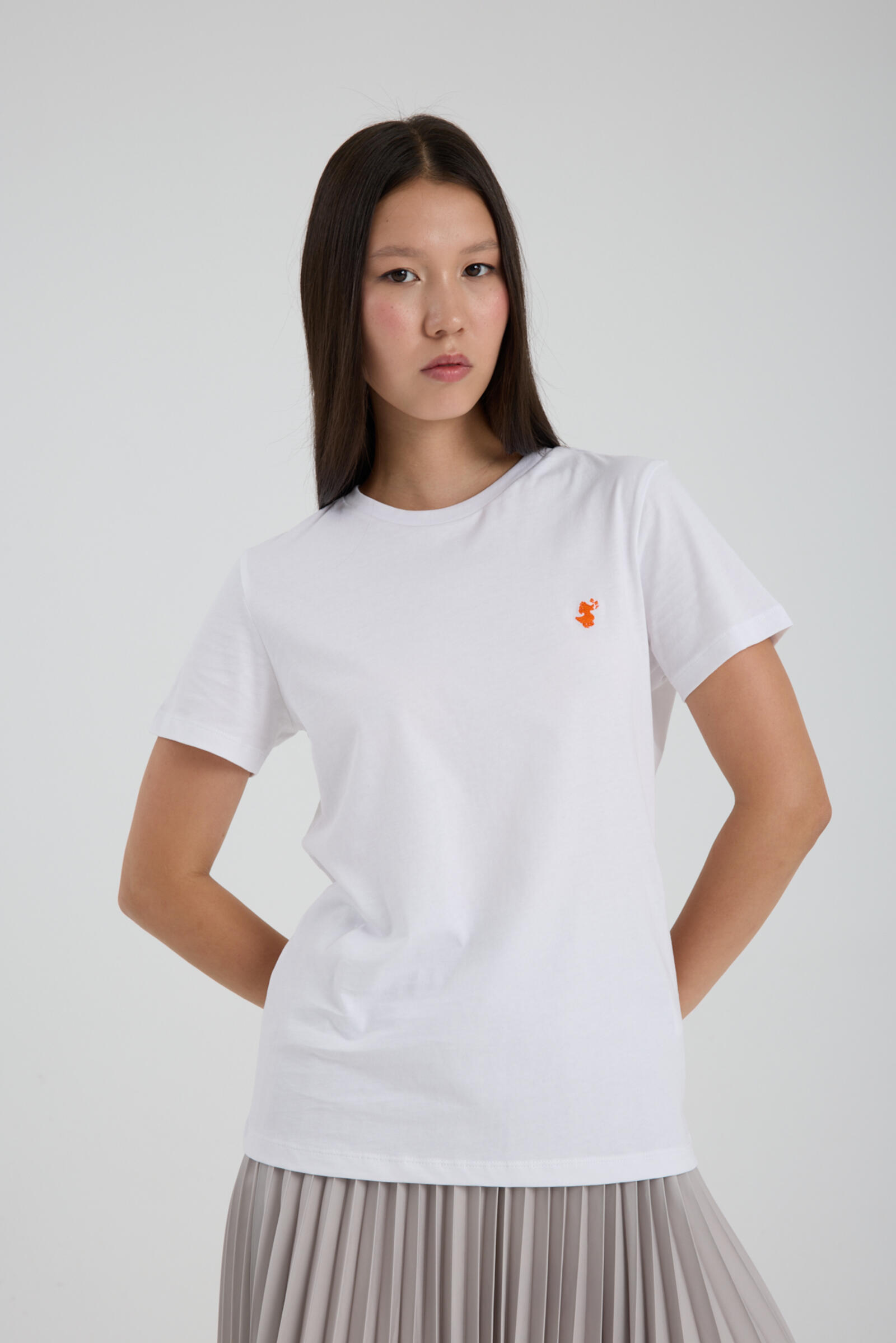 Kadın T-shirt Beyaz - Iona