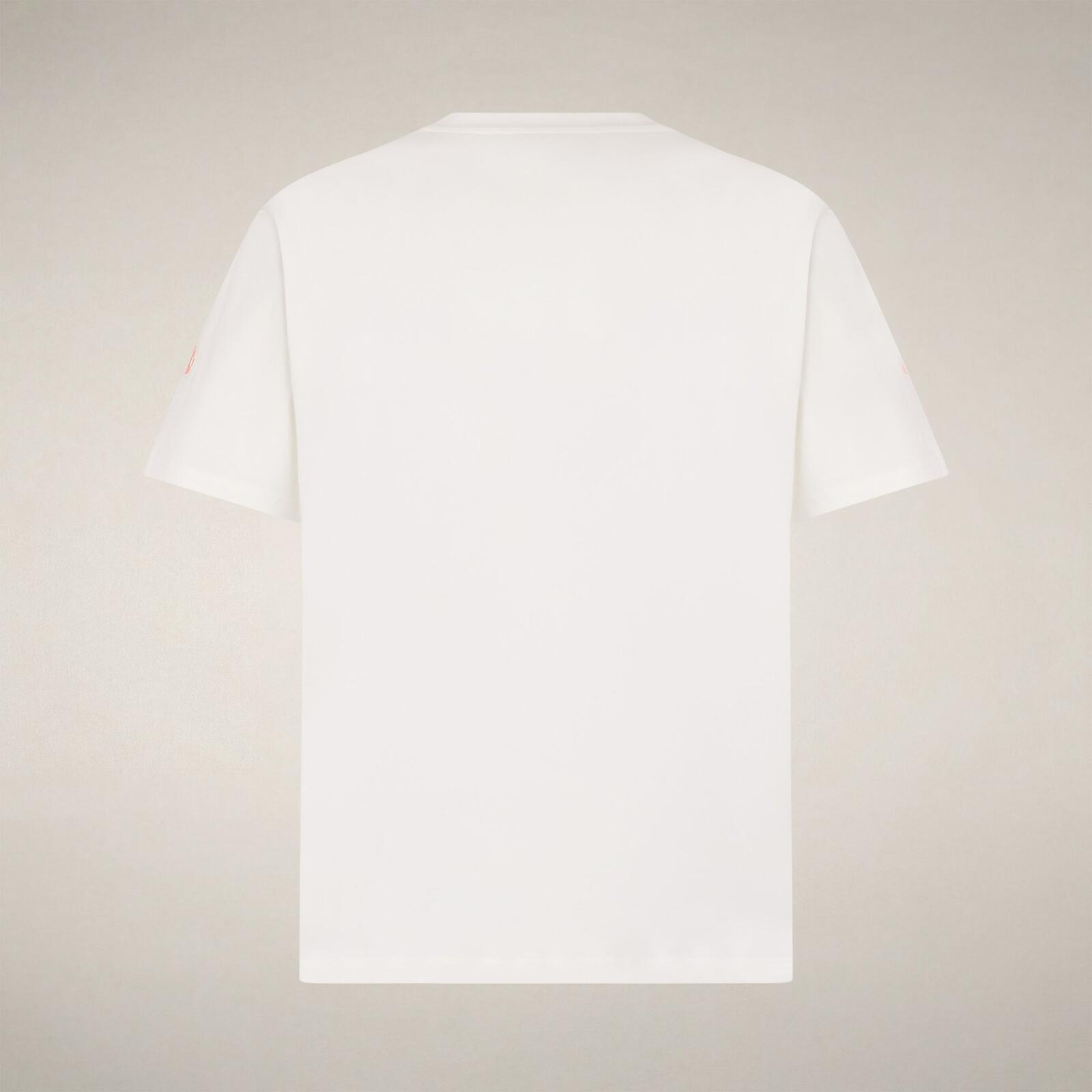 Erkek T-Shirt Kırık Beyaz-Gabe